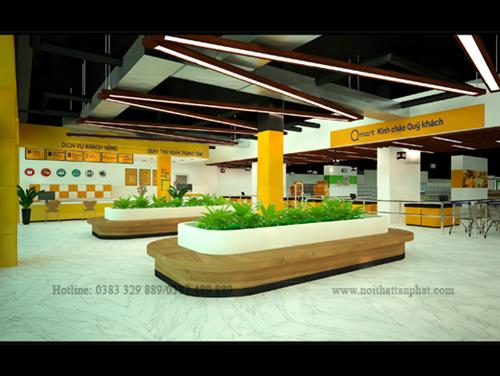 Công trình siêu thị Qmart